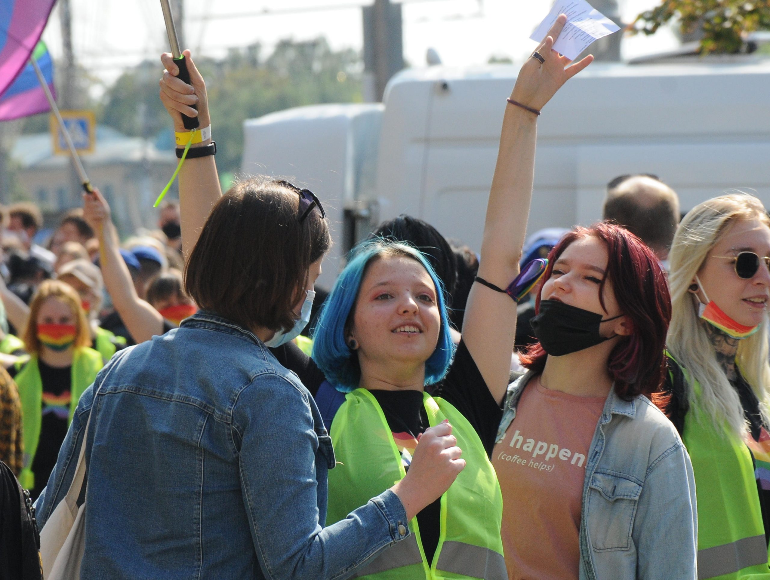 В Харькове прошел парад представителей ЛГБТ-движения