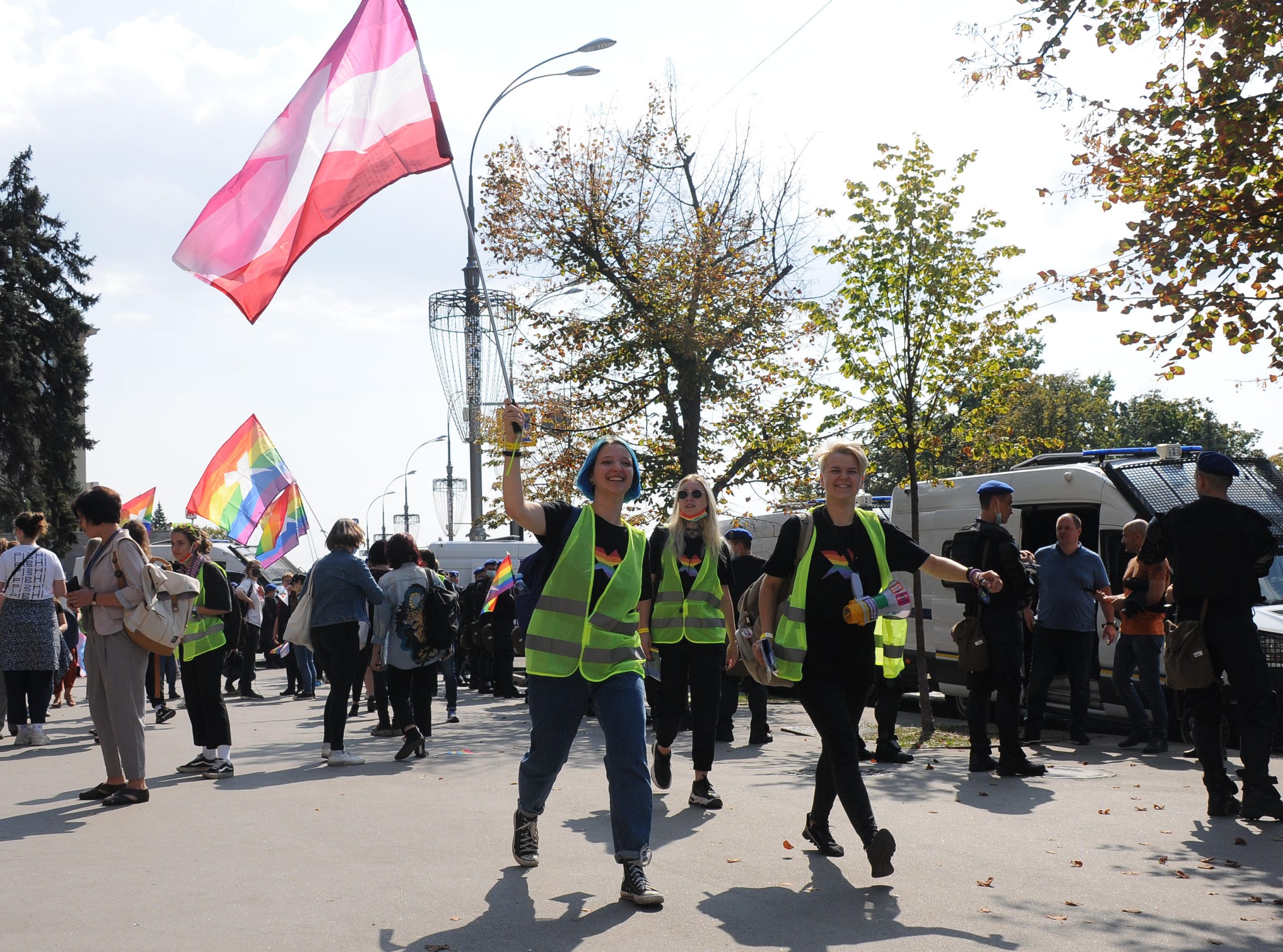 В Харькове прошел парад представителей ЛГБТ-движения