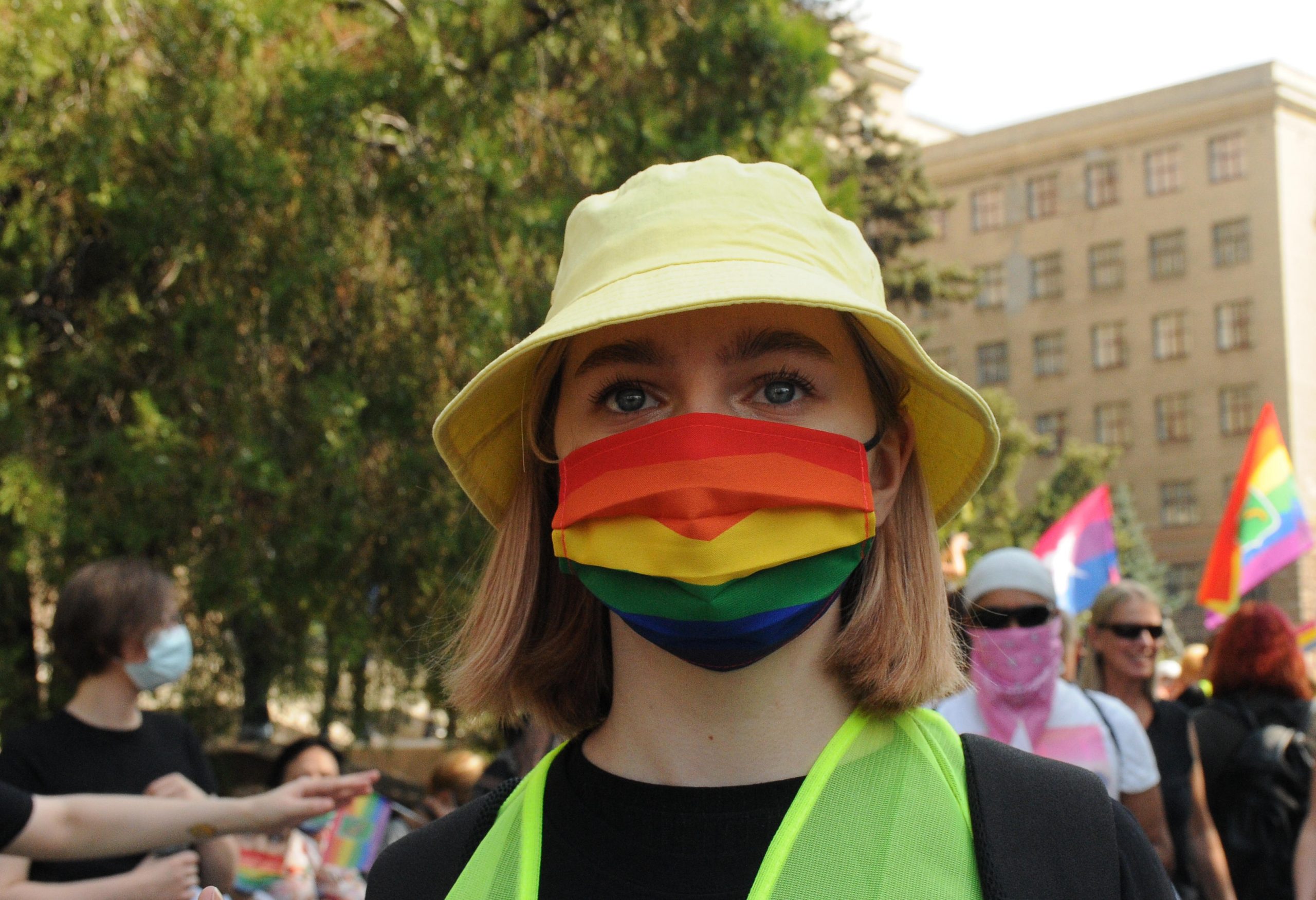 В Харькове прошел парад представителей ЛГБТ-движения