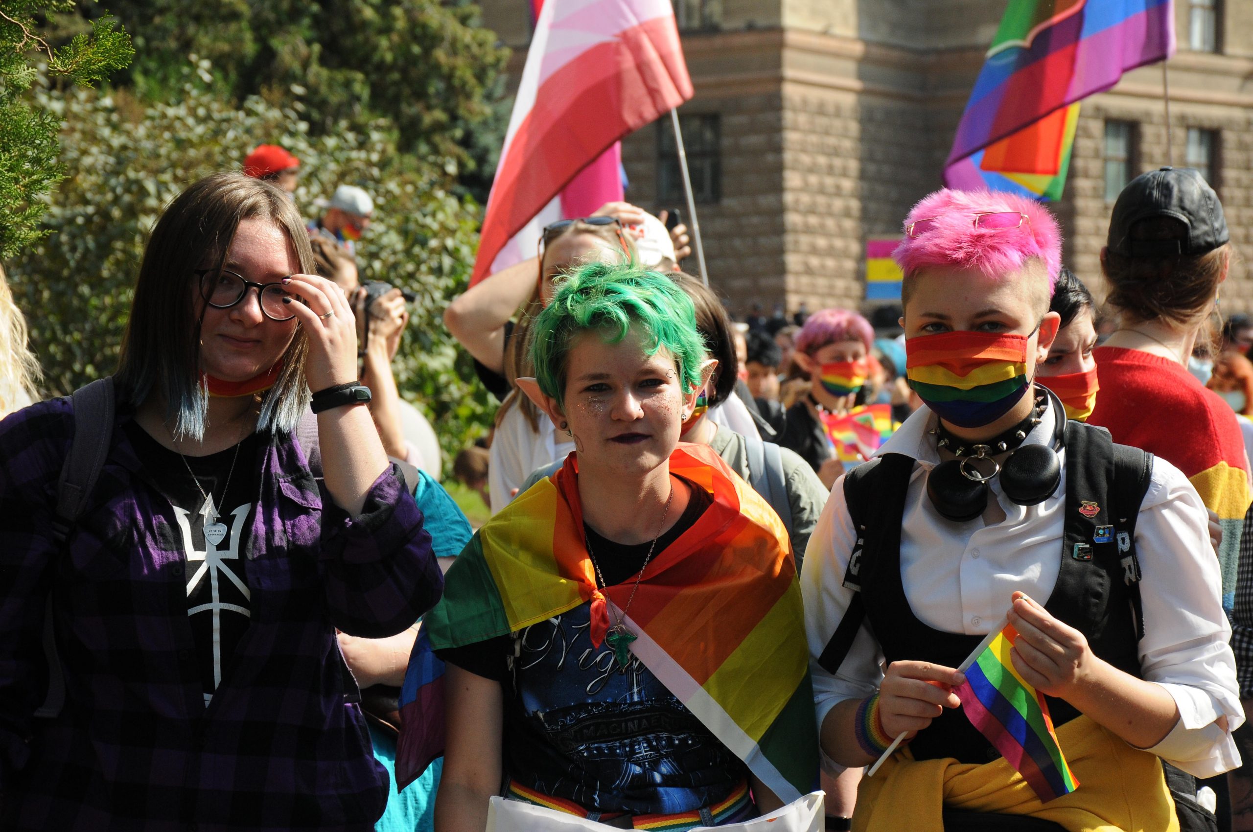 В Харькове прошел парад представителей ЛГБТ-движения