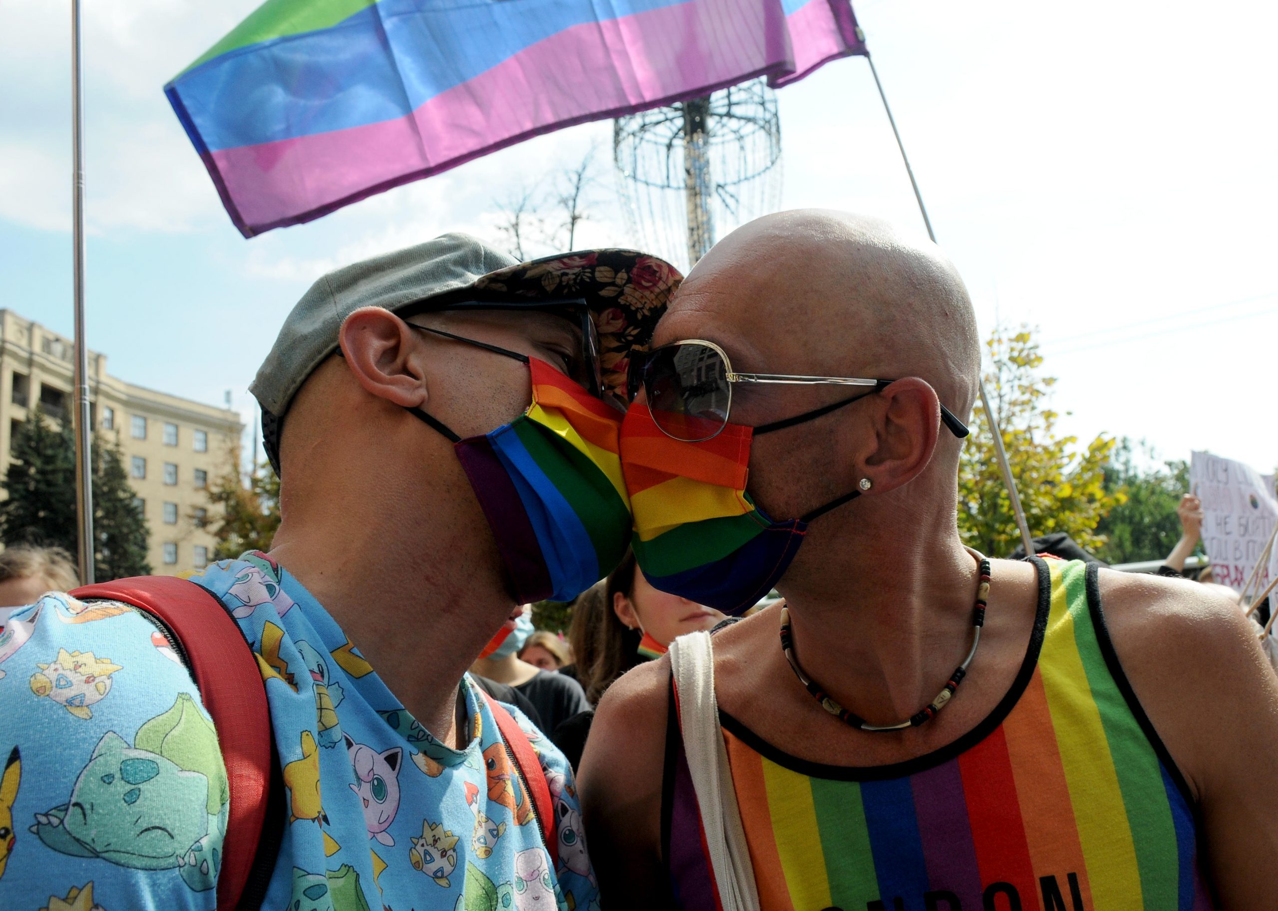 В Харькове прошел парад представителей ЛГБТ-движения