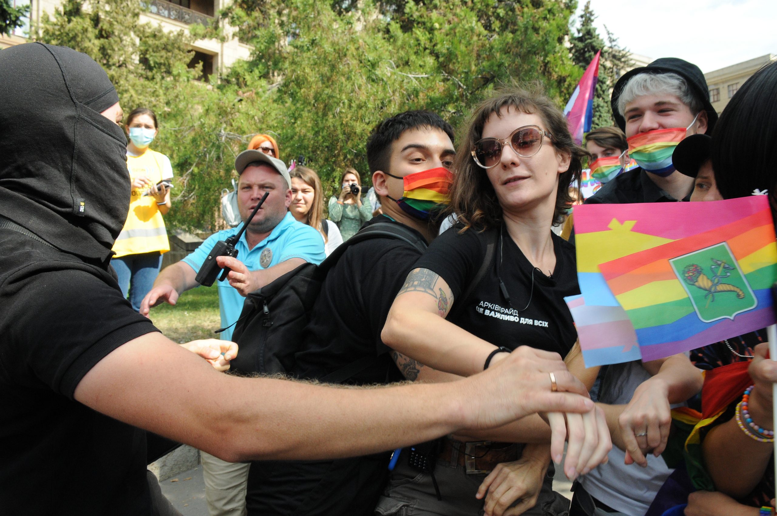 В Харькове прошел парад представителей ЛГБТ-движения