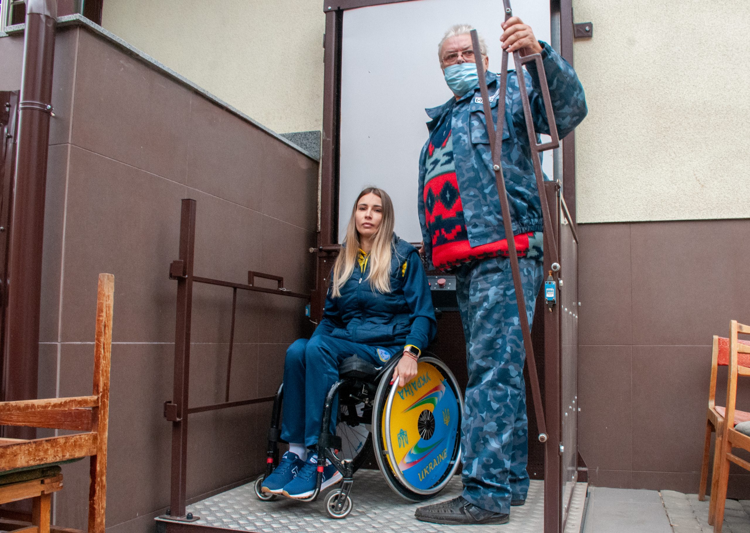 В Харькове проверили пункты вакцинации на доступность для людей с инвалидностью