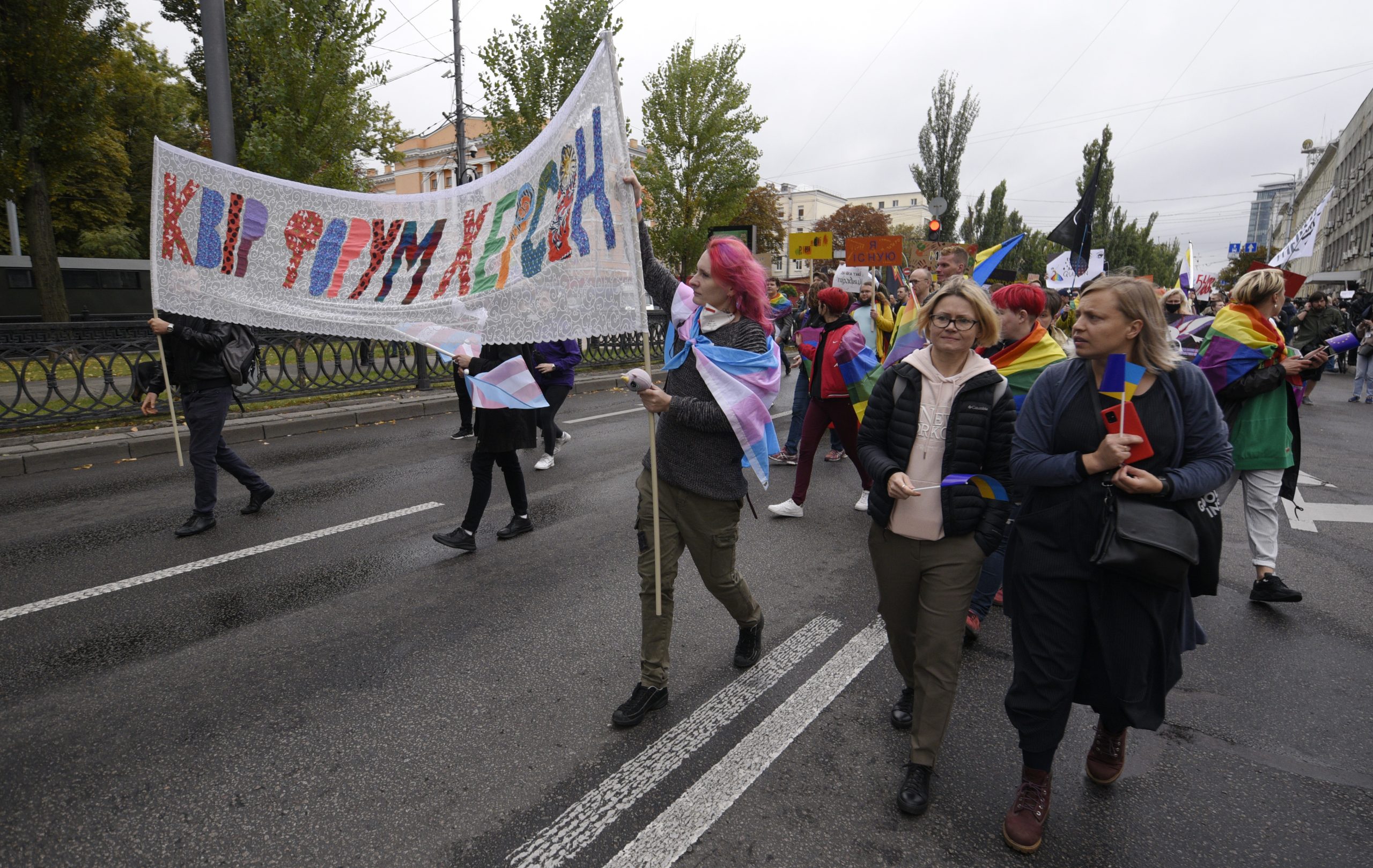 Военные и иностранные послы: В Киеве состоялся &#171;Марш равенства&#187;