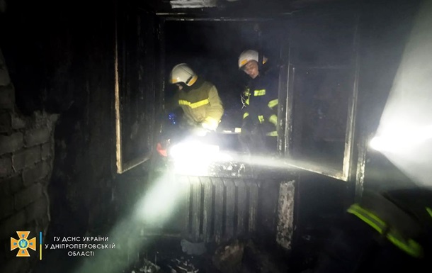 В Днепропетровской области мужчина погиб во время пожара