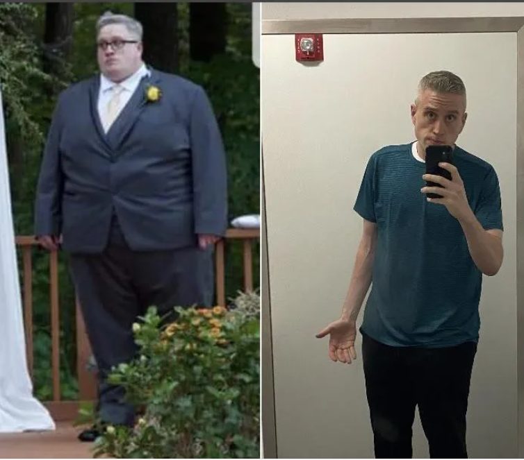 Минус 172 килов: мужчина поделился своей историей похудения (ФОТО)