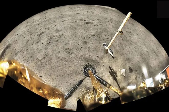 Китайцы доставили на Землю лунные пыль и камни возрастом 2 миллиарда лет (ФОТО)