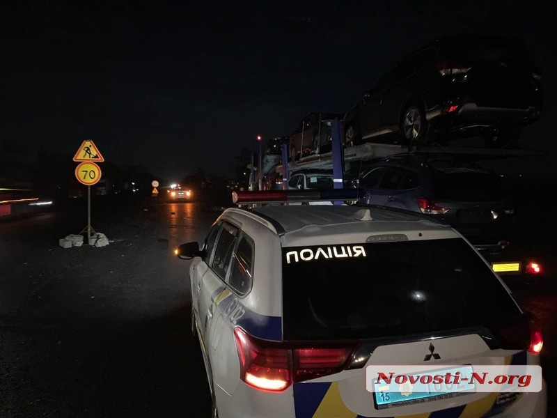 У села в Николаевской области автовоз сбил пешехода-нарушителя (ФОТО)