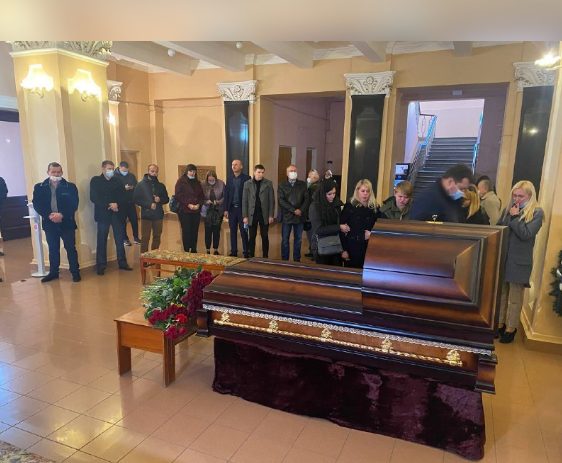 Появились фото с похорон депутата Полякова (ФОТО)