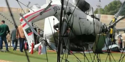 В Ливии упал вертолет полный налички (ФОТО)