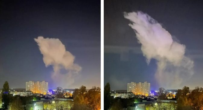 Под Киевом услышали громкий взрыв на промзоне (ВИДЕО)