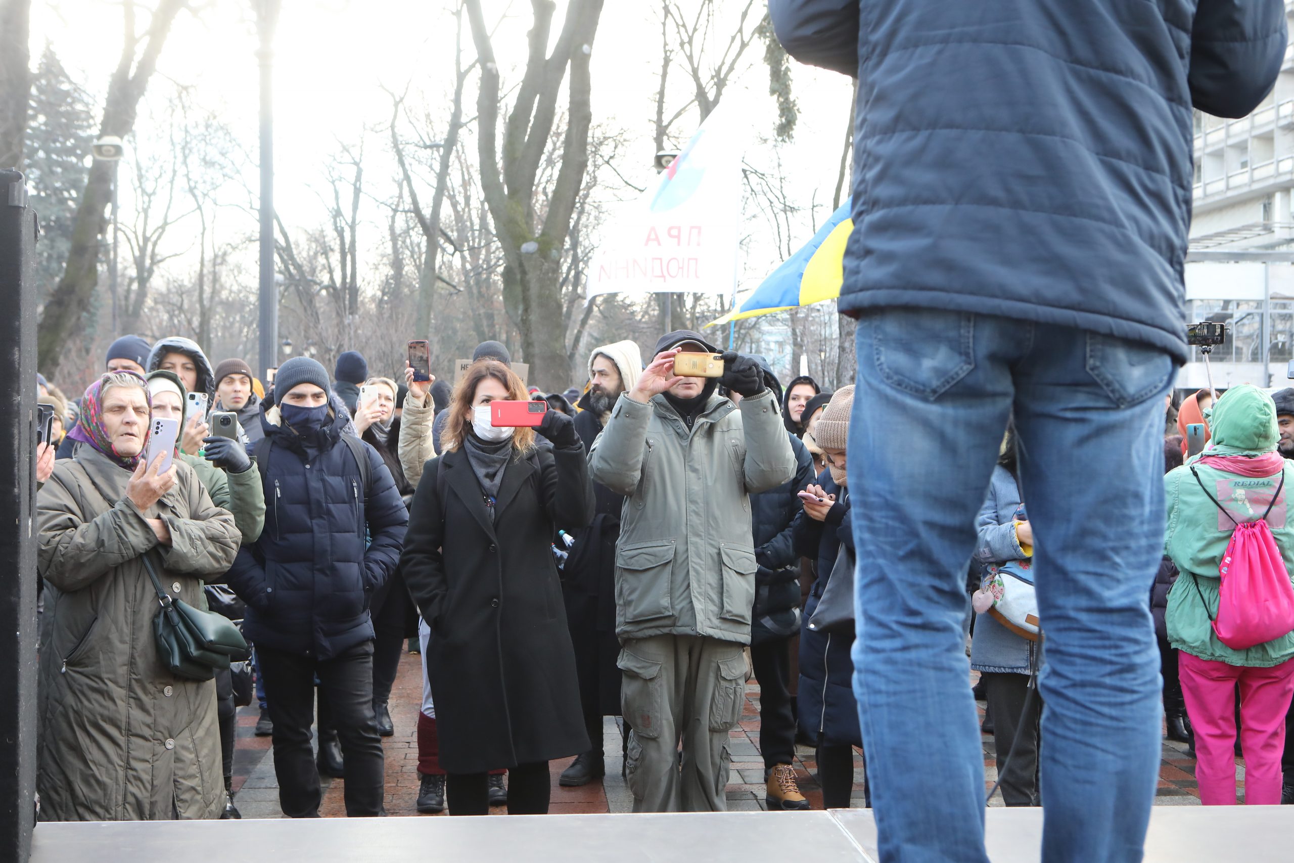 Антивакцинаторы снова собрались в Киеве