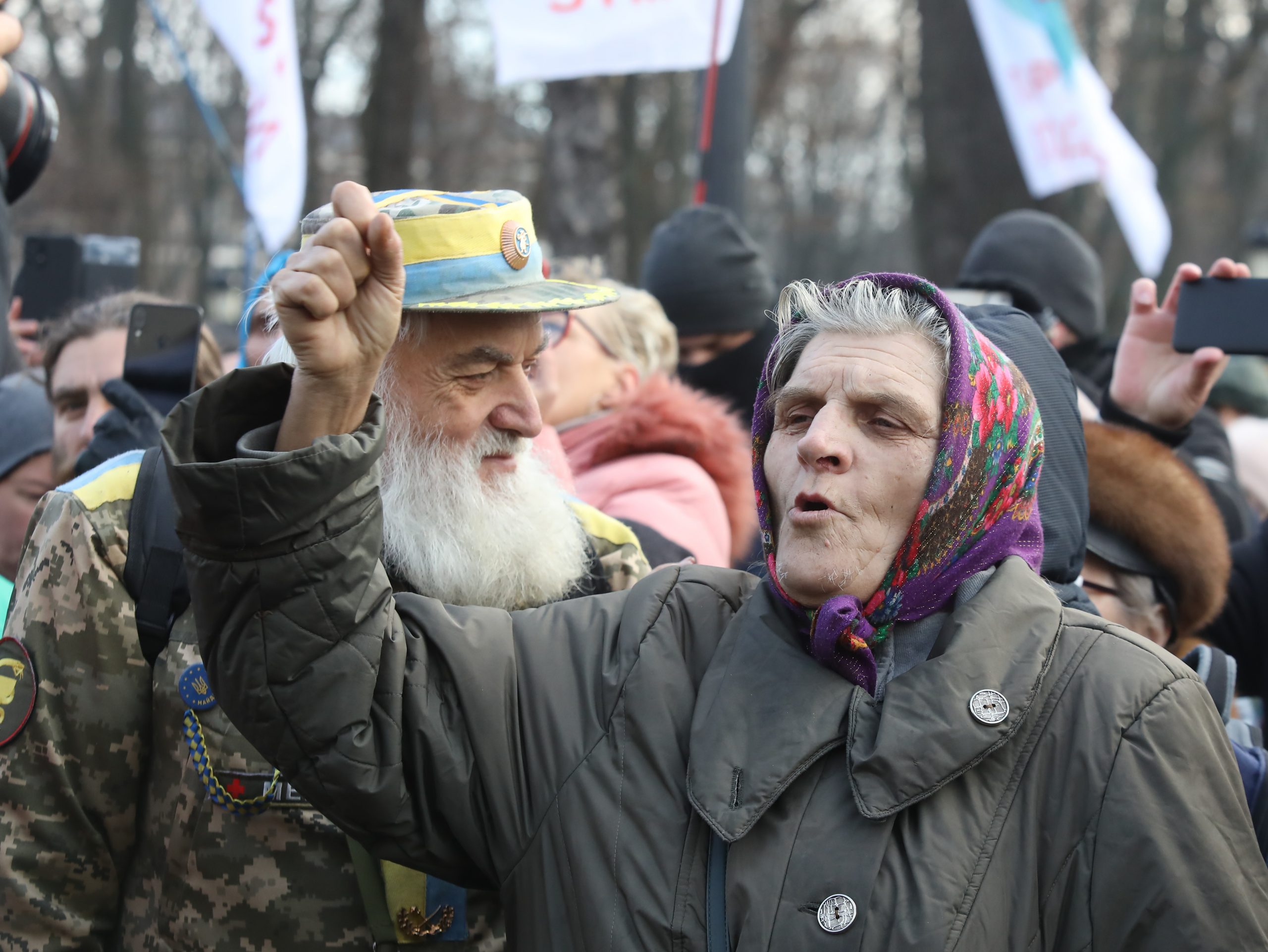 Антивакцинаторы снова собрались в Киеве