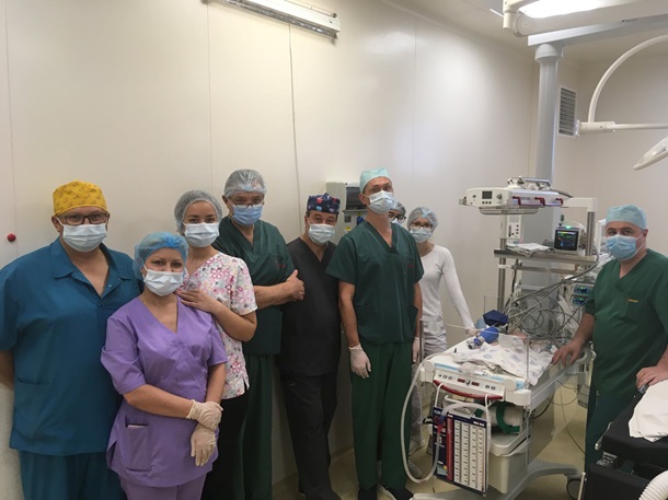 В Днепре провели уникальную операцию младенцу на открытом сердце (ФОТО)