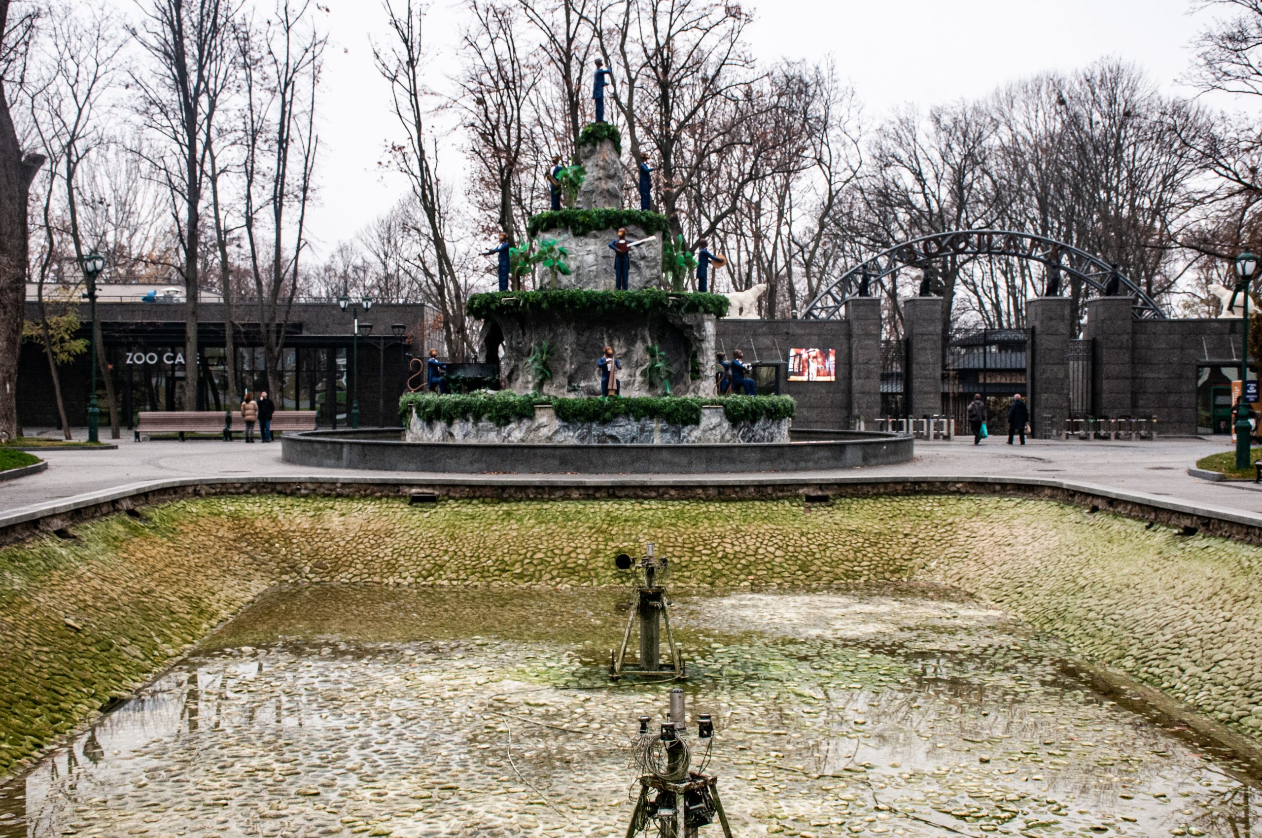 В Харькове начали «консервировать» городские фонтаны