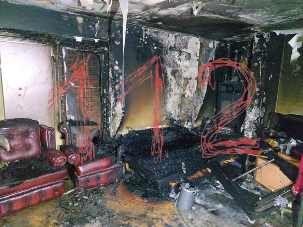 Стало известно, как выглядит сгоревшая комната Хлебниковой (ФОТО)