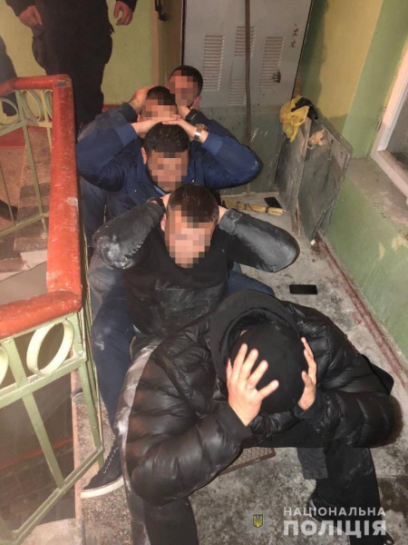 В Днепре правоохранители задержали банду (ФОТО, ВИДЕО)