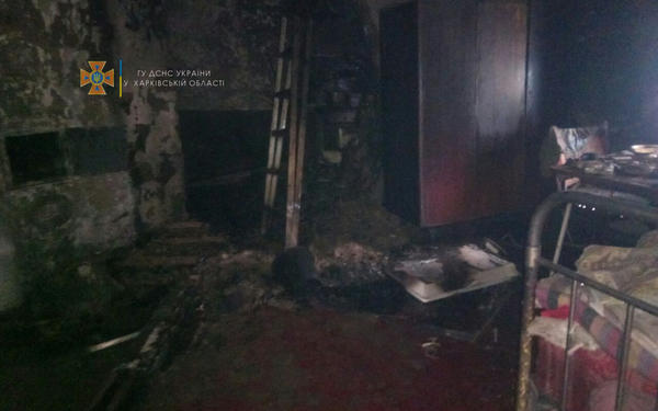 В селе на Харьковщине погибла женщина: от обогревателя загорелся дом (ФОТО)