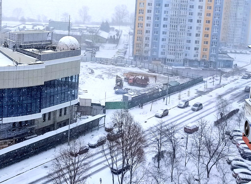 Синоптики назвали дату первого снега в Киеве