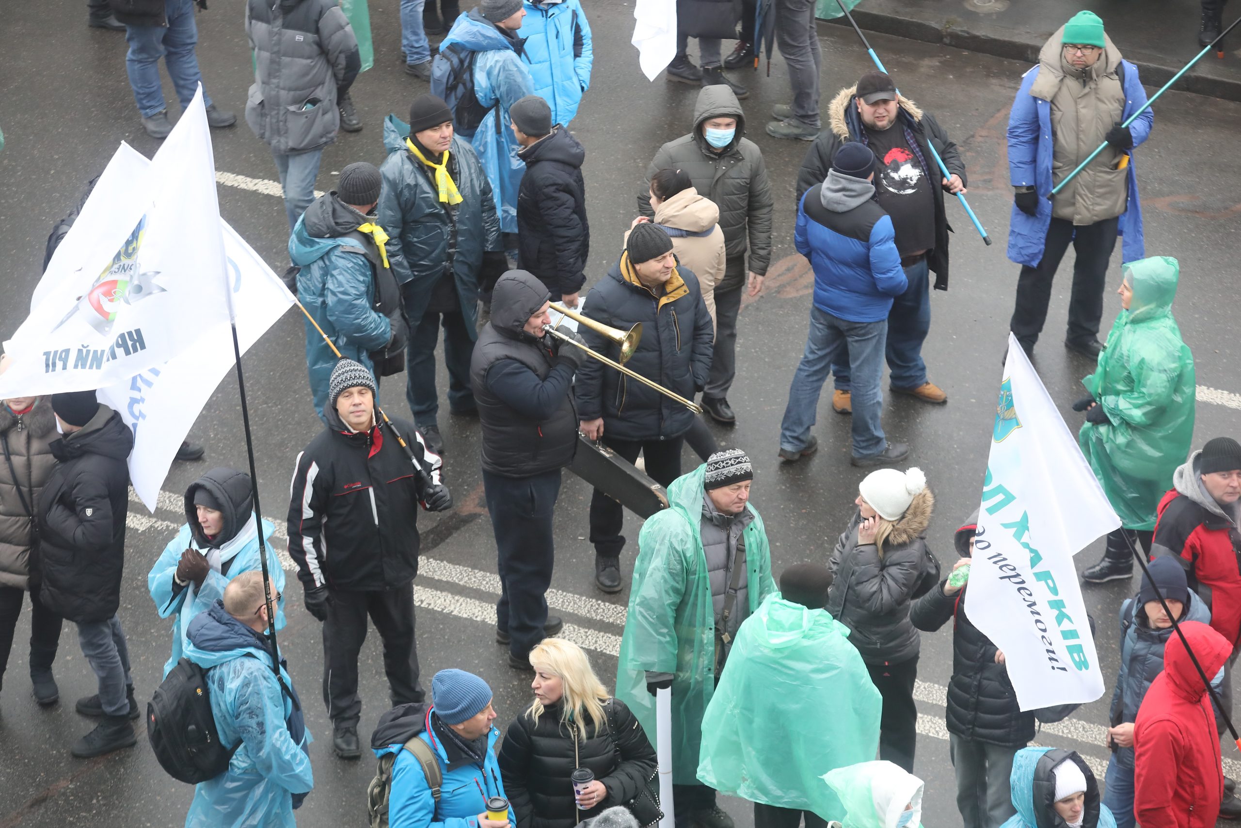 Петарды у парламента: В Киеве состоялся митинг предпринимателей