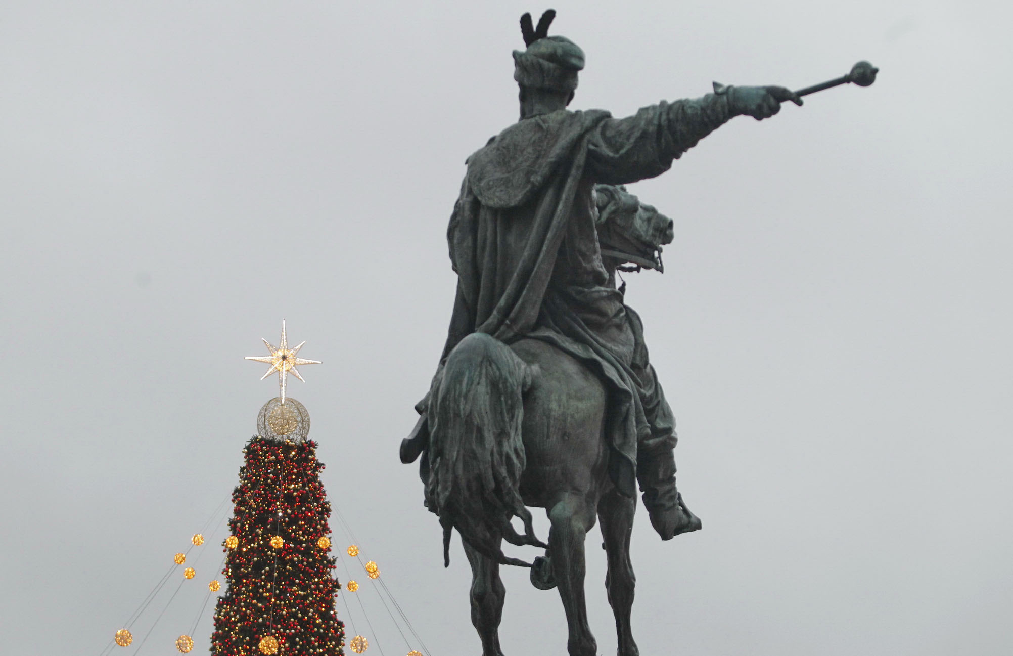 Новогодняя Софийская площадь