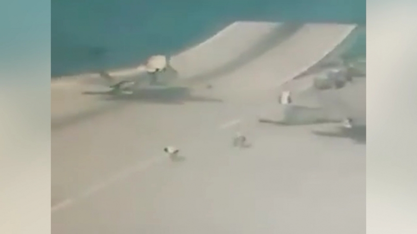 В Средиземное море упал истребитель британских ВВС: опубликованы видео и фото