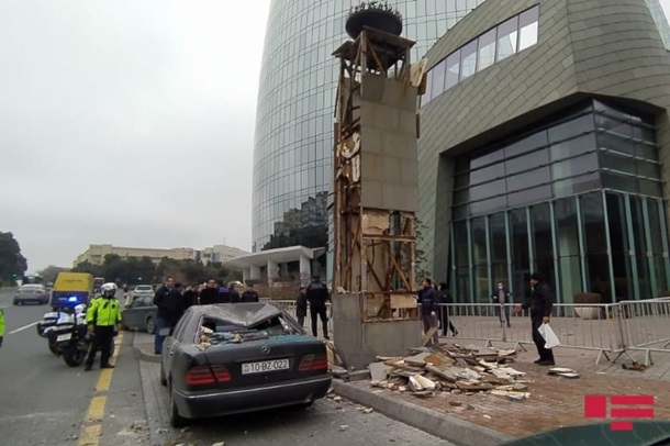 В центре Баку у знаменитых башен прогремел взрыв (ФОТО)