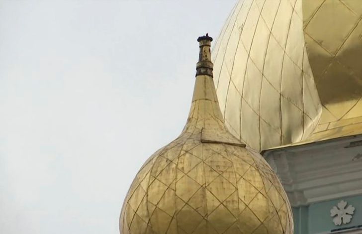 Архитектор прокомментировал ситуацию с упавшим крестом с купола Софийского собора