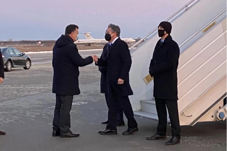 Госсекретарь США Блинкен прибыл в Киев с визитом