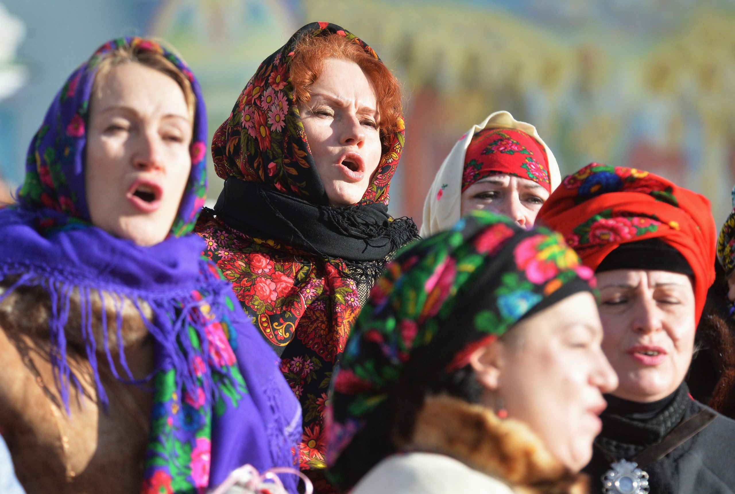 В Киеве на Михайловской площади пели колядки