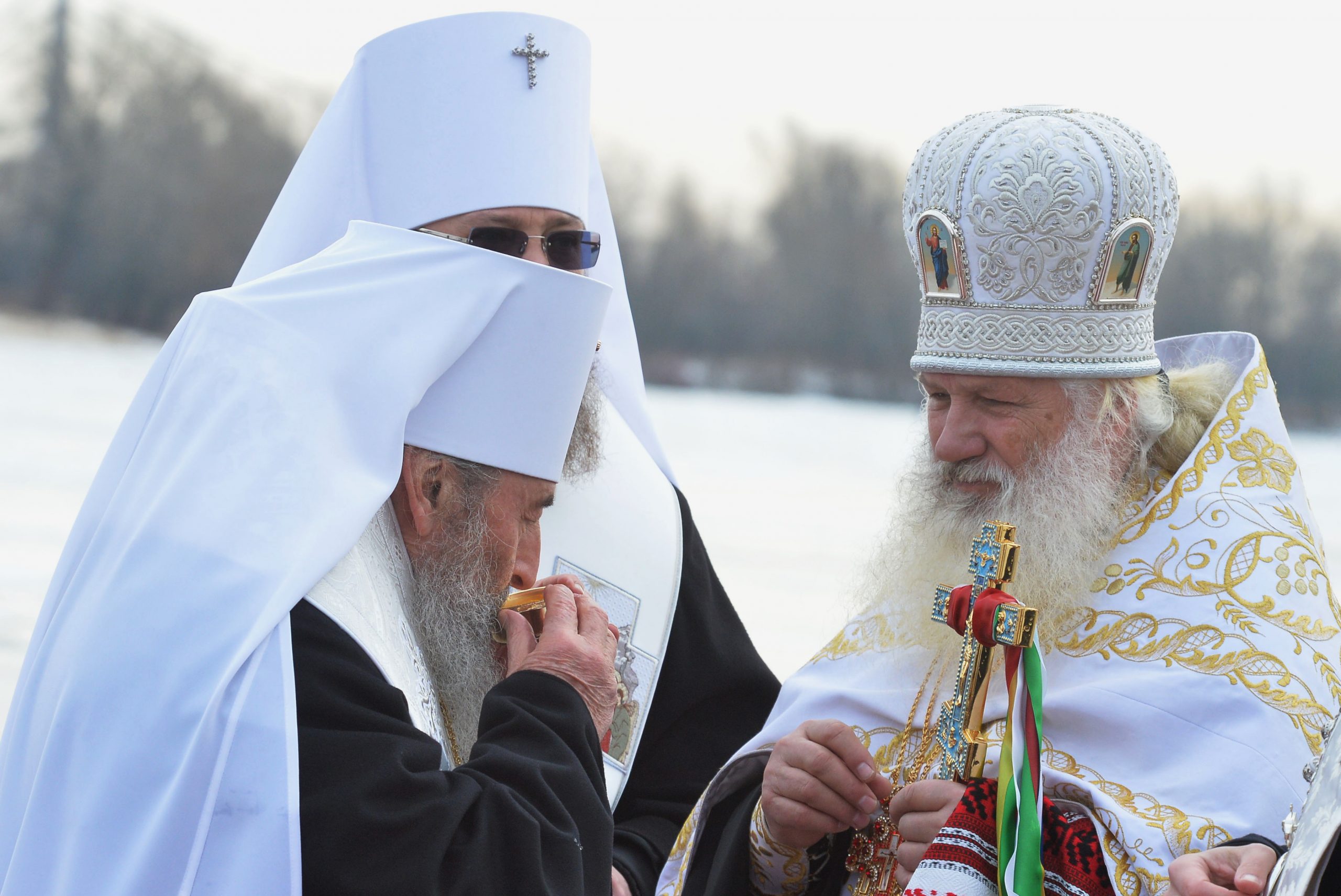 Митрополит Киевский и всея Украины Онуфрий освятит воды Днепра