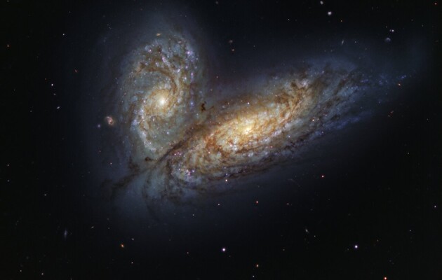Две сливающиеся галактики образовали «Бабочку»: фото астрономов  