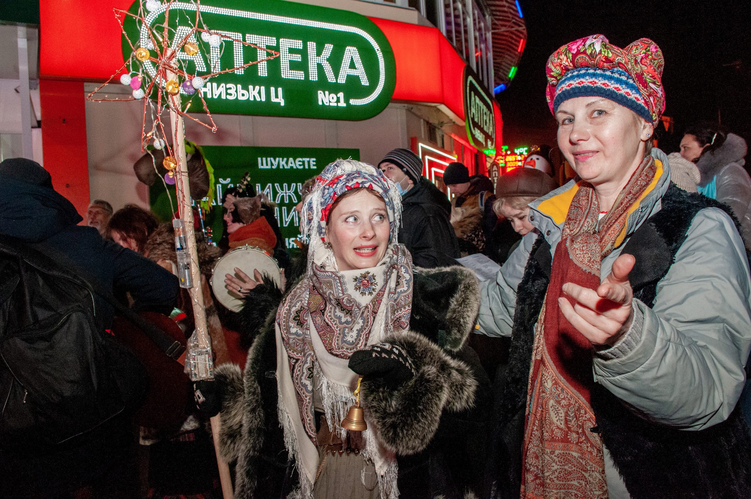 Рождественское шествие в Харькове