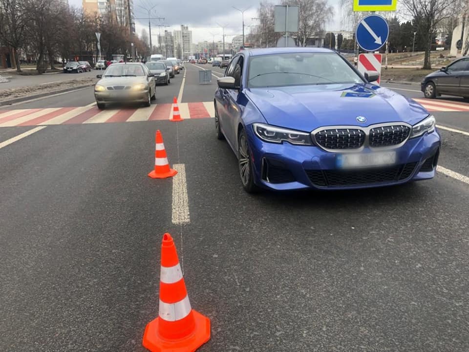 В Белой Церкви бизнесмен на BMW сбил пенсионера (ФОТО)