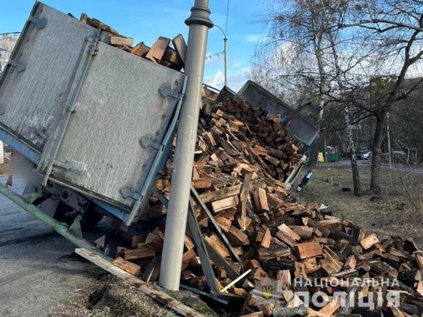 В Буче задержали незаконного перевозчика древесины (ФОТО)