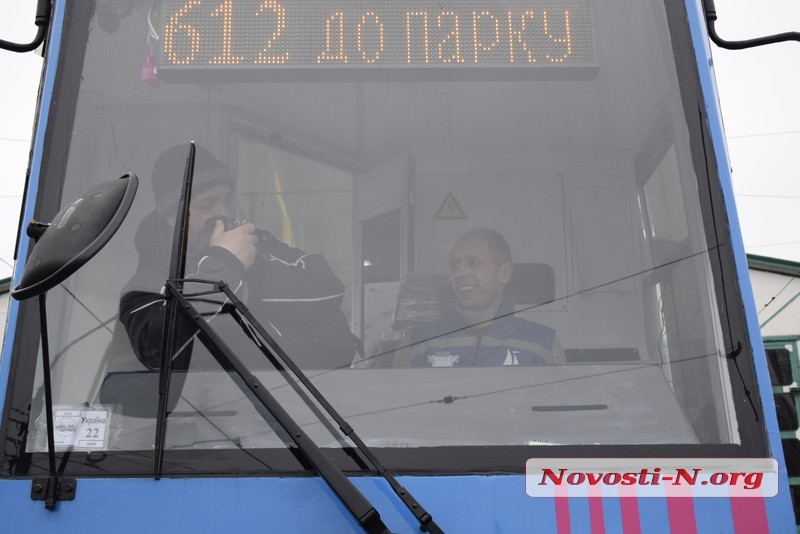 В Николаеве сразу же сломался трамвай, отремонтированный за 1,5 миллиона (ФОТО)