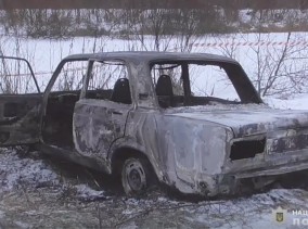 В Сумской области в новогоднюю ночь в автомобиле сожгли мужчину (ФОТО)