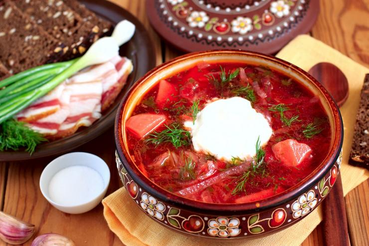Украинский борщ признали одним из лучших супов мира