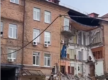 В Харькове обрушилось офисное здание – СМИ (ФОТО, ВИДЕО)