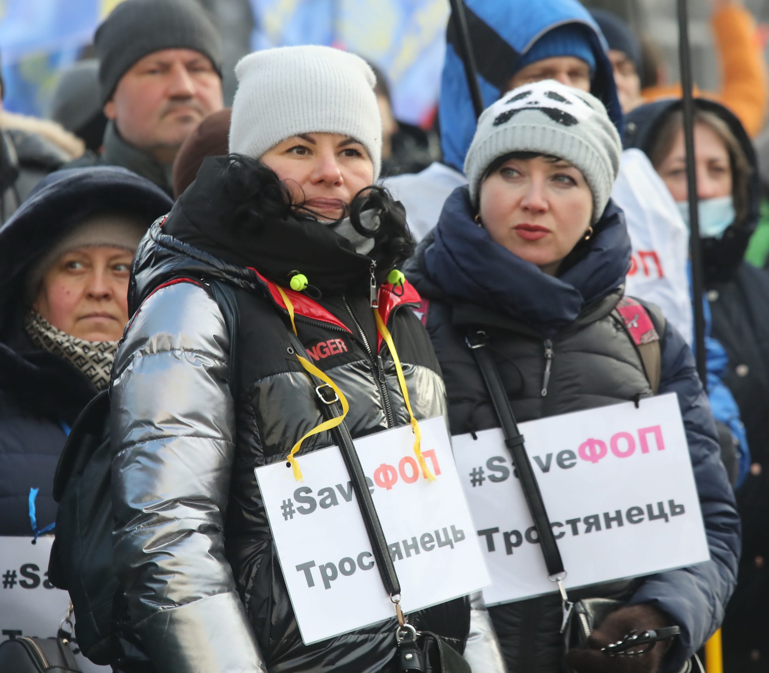 ФОПовцы продолжают акцию протеста