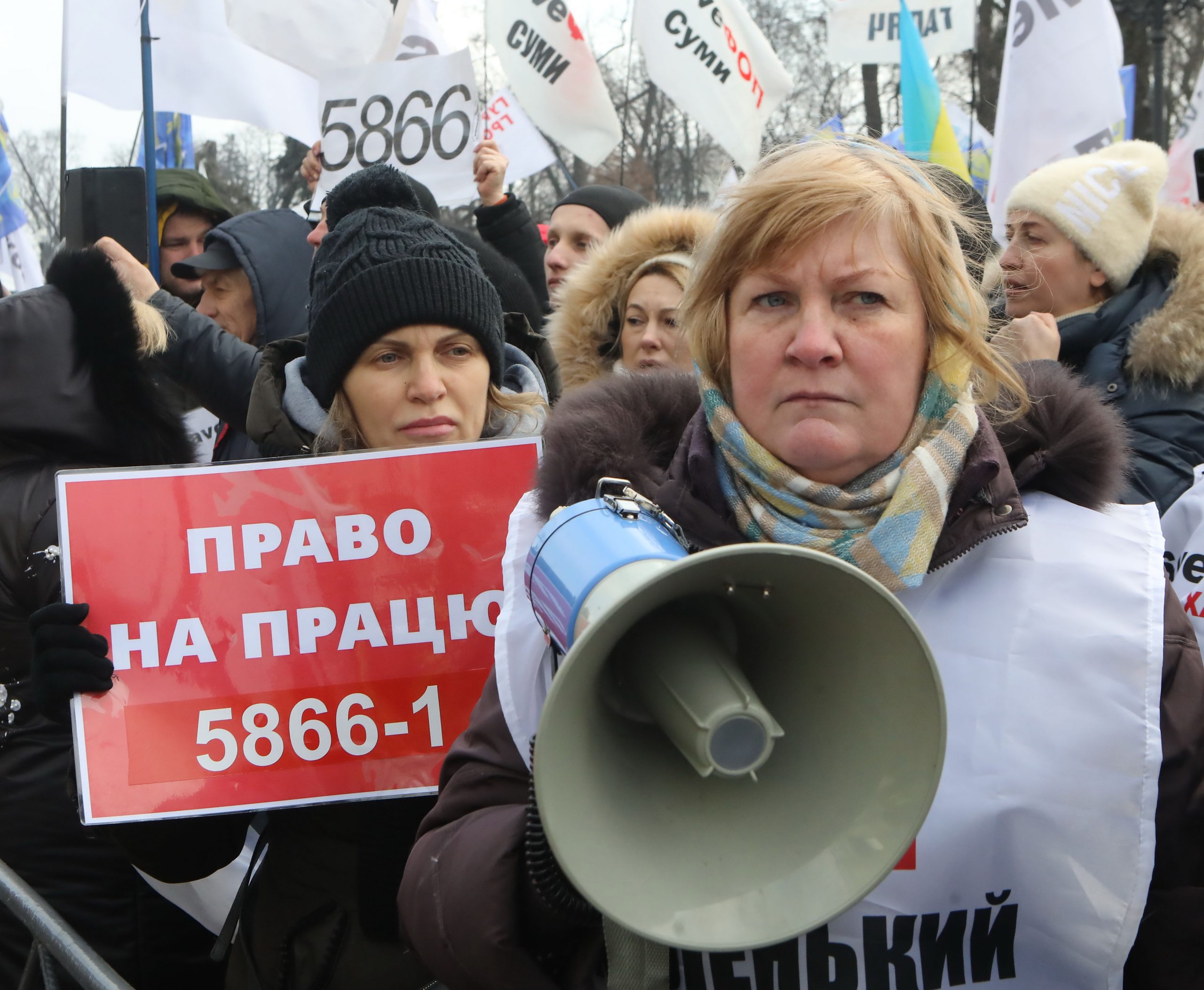 ФОПовцы продолжают акцию протеста