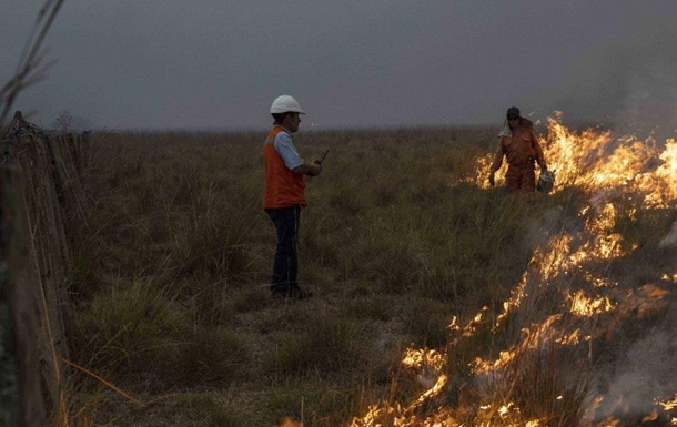 Аргентину охватили мощнейшие лесные пожары (ВИДЕО)
