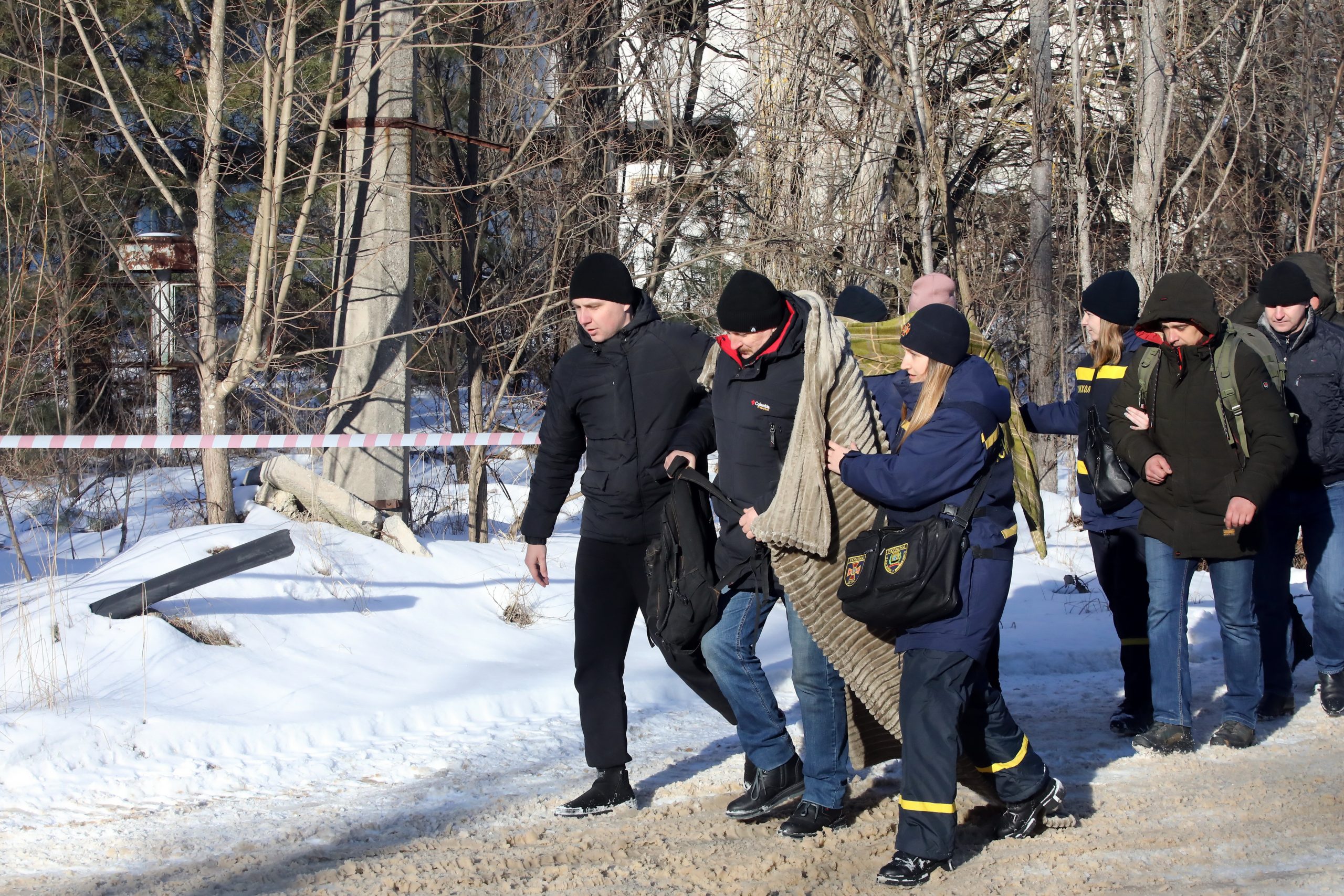 В Чернобыльской зоне состоялись специальные учения подразделений МВД Украины