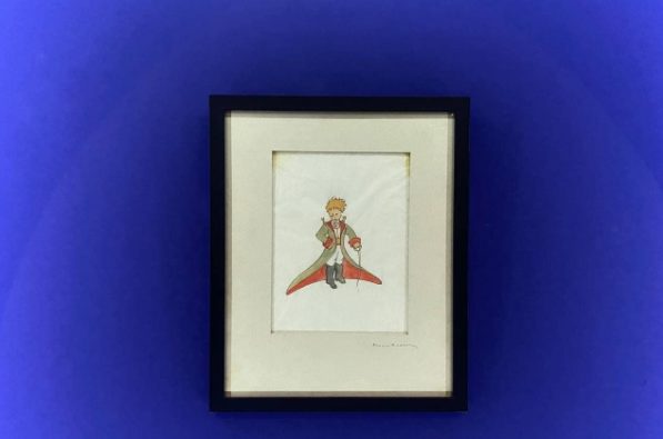 На выставке показали иллюстрации к рукописи «Маленький принц», созданные де Сент-Экзюпери (ФОТО)