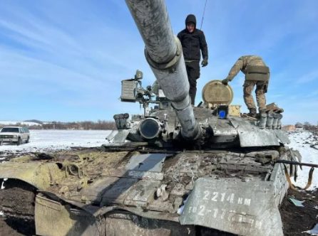 На Полтавщине тероборона захватила три танка оккупантов (ФОТО)