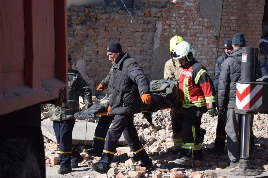 Ракетный удар по телебашне в Ровно: число жертв возросло до 19