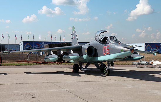 Украине отправили штурмовики Су-25 в виде запчастей