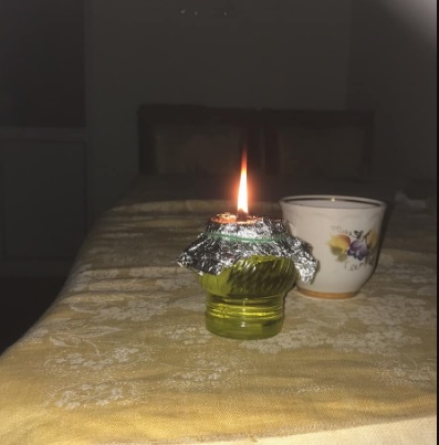 Мастер-класс масляная свеча в банке с декором