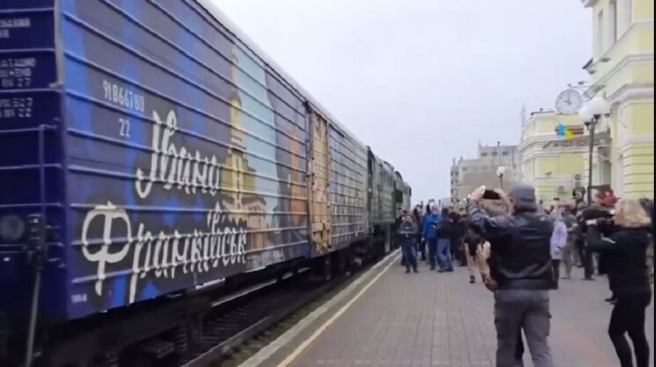 В Херсон прибыл первый с начала полномасштабной войны пассажирский поезд