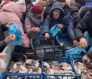 Одесские и николаевские рыбаки передали тонну улова жителям Херсона
